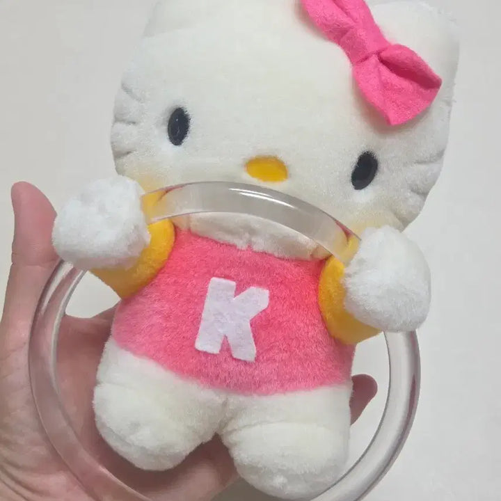 [BUNJANG] Classic Kitty "Hodong" Doll Towel Holder / 고전키티 인형 수건걸이 호동이키티 인형