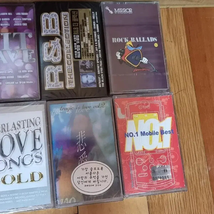 [BUNJANG] Pop Song Compilation Unsealed Cassette Tape 10 pcs Bundle Set / 팝등 컴필레이션 미개봉 카세트 테이프 10개 판매합니다