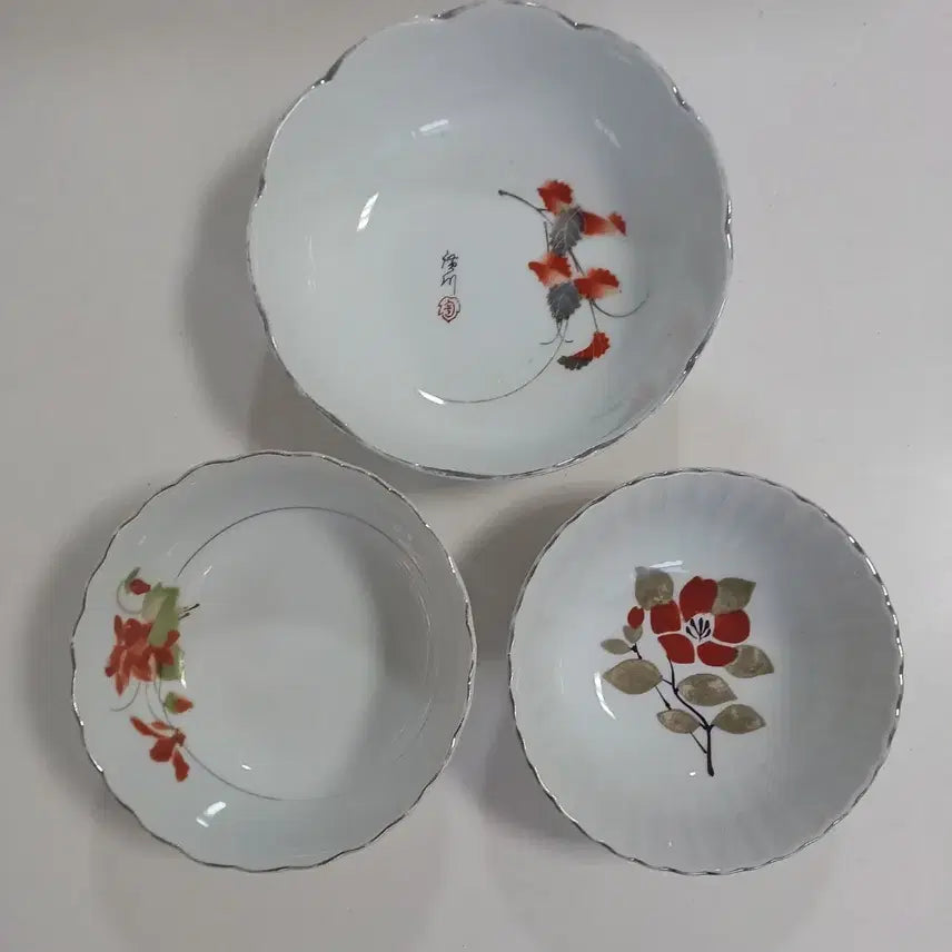 [BUNJANG] Vintage Folk Art Small Dishes (Set of 6) / 149.빈티지 소품 민속품 옛날그릇 인테리어소품 6개