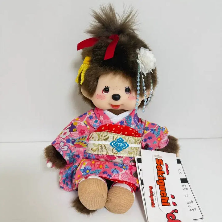 [BUNJANG] Rare Kabuki Monchhichi Doll / 휘귀템))가부키 몬치치 택O 판매
