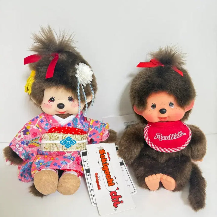 [BUNJANG] Rare Kabuki Monchhichi Doll / 휘귀템))가부키 몬치치 택O 판매