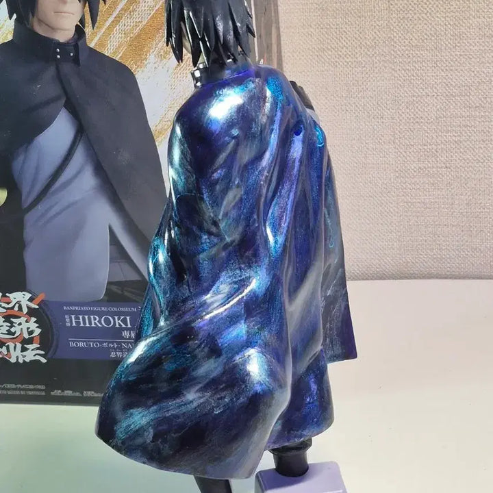 [BUNJANG] Bandai Naruto Sasuke Aurora Cloak Painted Figure / 반다이 나루토 사스케 오로라 망토 도색 피규어