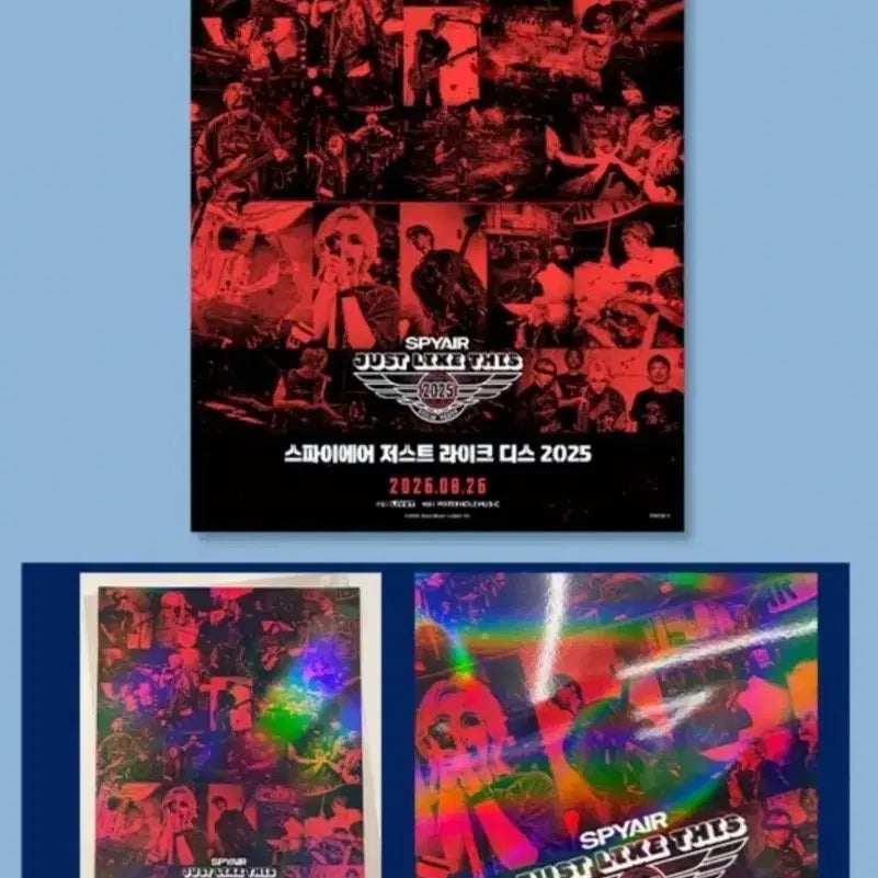 [BUNJANG] SPYAIR Just Like This CGV Main Poster POB / 스파이에어 저스트 라이크디스 메인 포스터 cgv 2주차 굿즈 특전