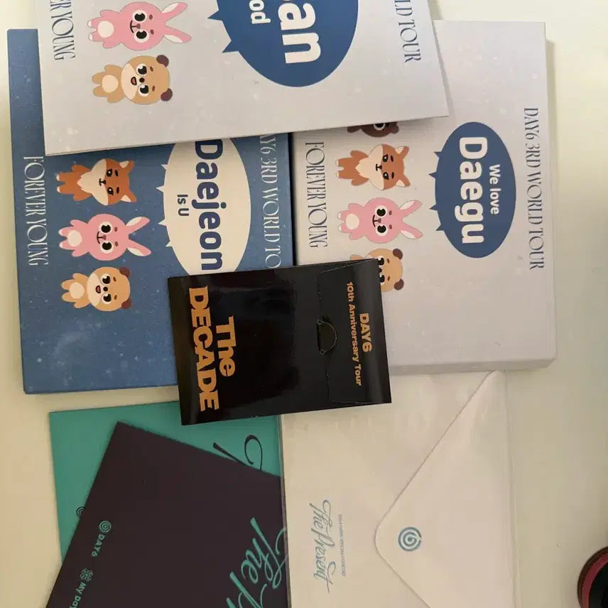 [BUNJANG] DAY6 Forever Young Concert Bundle Set Entrance Kit / 데이식스 콘서트 포에버영 전투 입장굿즈 일괄 전국투어 입장키트 day6