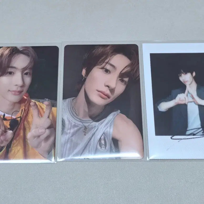 [BUNJANG] RIIZE Sung Bao POB Photocard &amp; Polaroid Set (Anton) / 라이즈 슝바오 특전 포카/폴라set (앤톤)