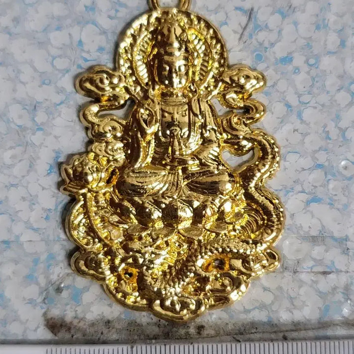 [BUNJANG] Gilded Bronze Seated Buddha Statue / ㅎ16.칠보불상.금동.불교.해탈.부처님.호신불.괴불.불상.관세음.비로자나불.금화.은화