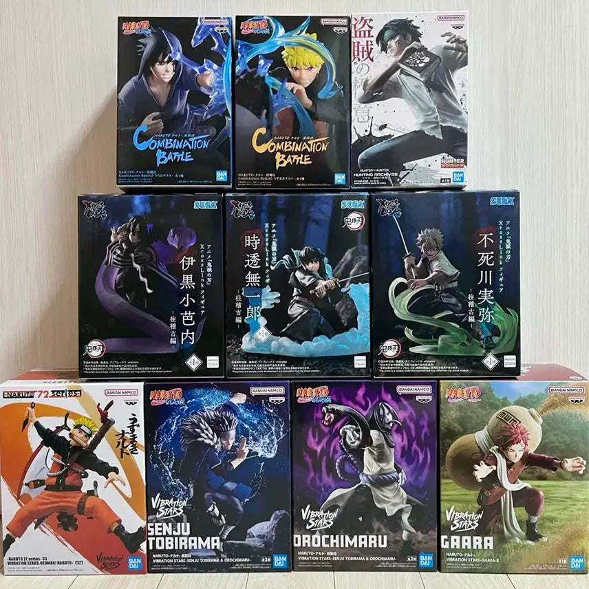 [BUNJANG] Naruto, Demon Slayer, Hunter x Hunter Figure Bundle / 나루토 귀멸의 칼날 헌터헌터 피규어 일괄 (개별 문의)