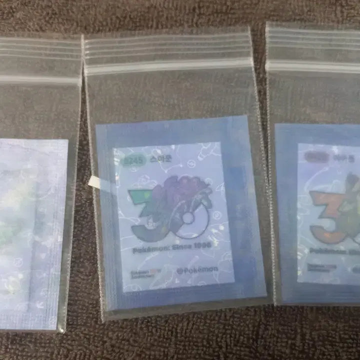 [BUNJANG] Pokemon TCG Stickers Bundle Set / 로고 띠부씰 등등 20장 일괄 팝니다.