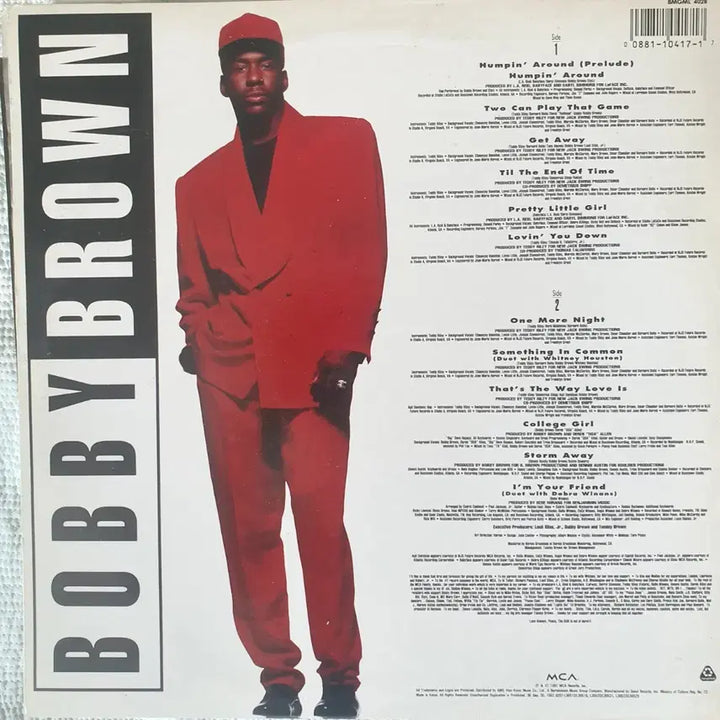 [BUNJANG] BOBBY BROWN BOBBY LP / BOBBY BROWN-BOBBY LP