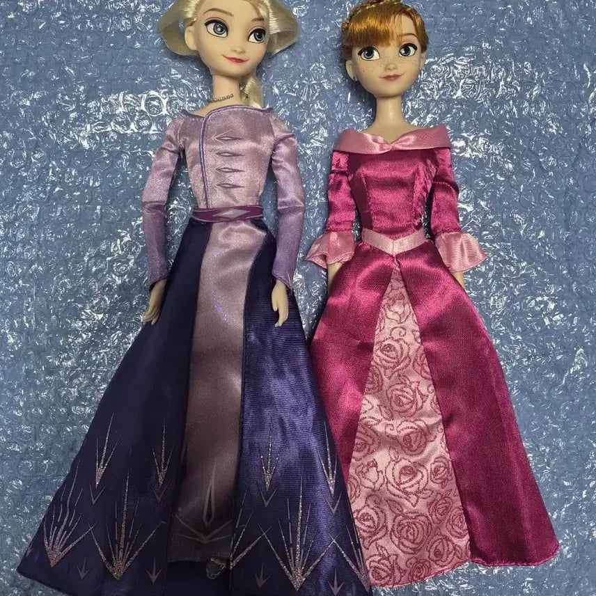[BUNJANG] Disney Frozen Elsa &amp; Anna Doll Set / 디즈니 겨울왕국 엘사 안나 인형 세트