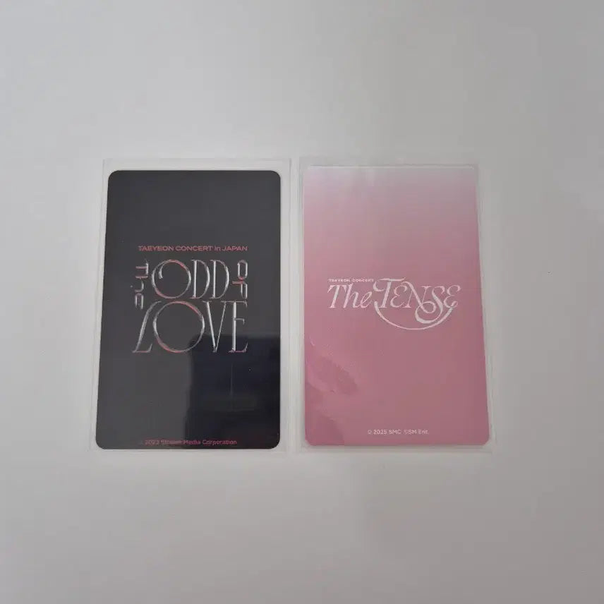[BUNJANG] Taeyeon Japan Concert Fortune Photocard Bundle Set (2 Types) / 태연 일본 콘서트 포춘포카 2종 일괄
