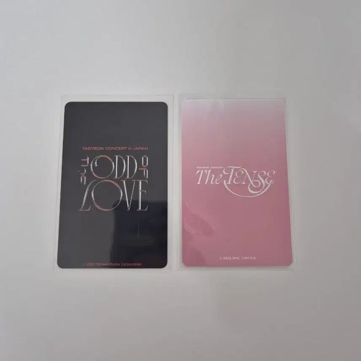 [BUNJANG] Taeyeon Japan Concert Fortune Photocard Bundle Set (2 Types) / 태연 일본 콘서트 포춘포카 2종 일괄