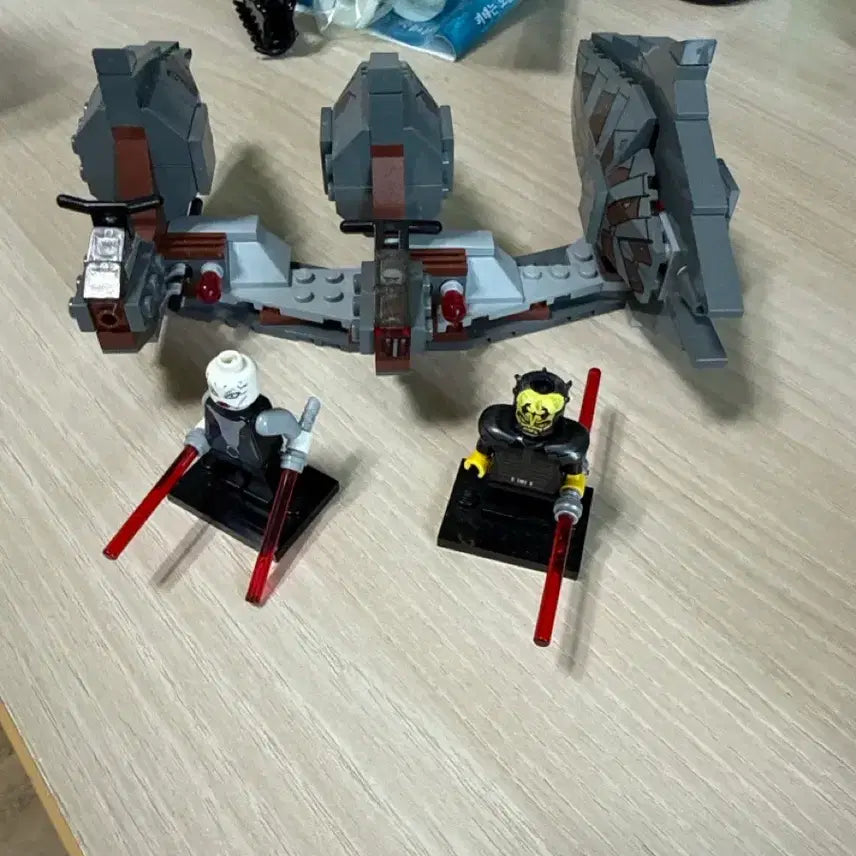 [BUNJANG] LEGO Star Wars 7957 Sith Nightspeeder (Anakin Skywalker, Savage Opress - Missing Staff) / 레고 스타워즈 7957 (풀박, 아나킨 + 창 없음)