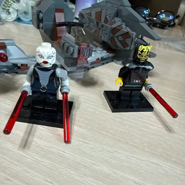 [BUNJANG] LEGO Star Wars 7957 Sith Nightspeeder (Anakin Skywalker, Savage Opress - Missing Staff) / 레고 스타워즈 7957 (풀박, 아나킨 + 창 없음)