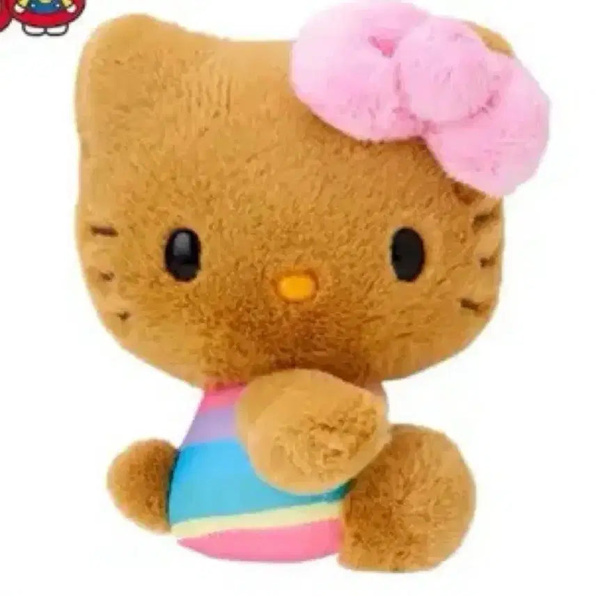 [BUNJANG] Hello Kitty 50th Anniversary Tanning Kitty Plush / 키티 50주년 애니버서리 태닝 키티 인형
