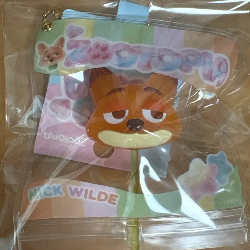[BUNJANG] Zootopia Candy Keychain / 주토피아 캔디 키링