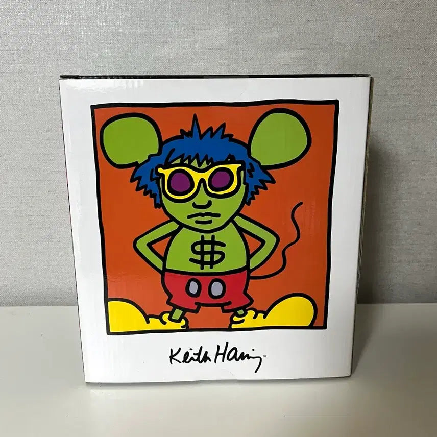 [BUNJANG] Medicom Toy VCD Andy Mouse Figure Green / 메디콤토이 VCD 앤디 마우스 그린