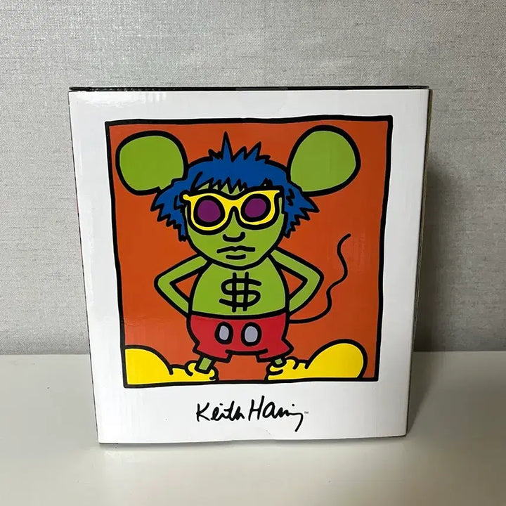 [BUNJANG] Medicom Toy VCD Andy Mouse Figure Green / 메디콤토이 VCD 앤디 마우스 그린