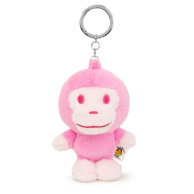 [BUNJANG] BAPE Baby Milo Plush Doll Keychain Pink / (새상품) 베이프 bape 베이비 마일로 플러시돌 키체인 핑크 키링