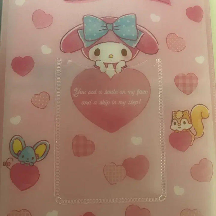 [BUNJANG] My Melody Binder with Inner Pages / 바인더 마이멜로디 바인더 대지포함!