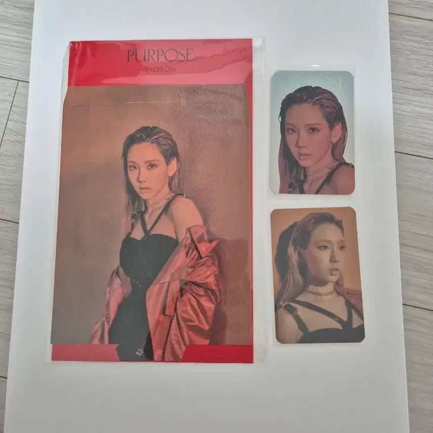[BUNJANG] Taeyeon Purpose Lenticular Photocard Set / 태연 Purpose 렌티큘러 포카 세트