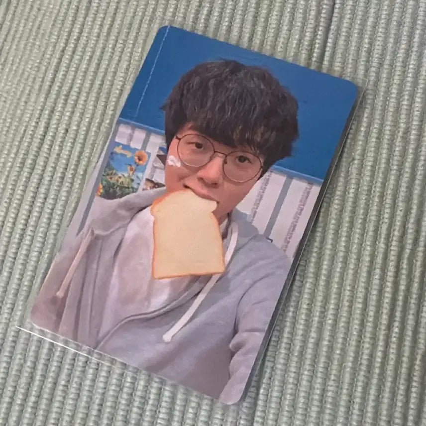 [BUNJANG] Brion Teddy Bread Photocard &amp; Peach Postcard / 브리온 테디 빵 포카 &amp; 복숭아 엽서 판매