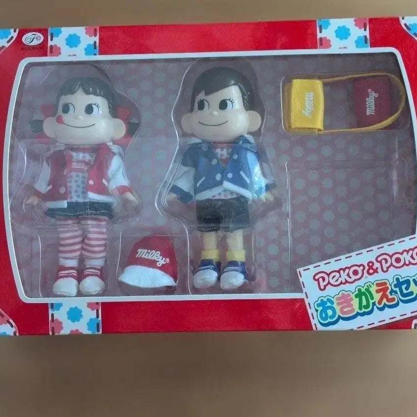 [BUNJANG] Peko &amp; Poko Figure Doll Set - Authentic / 정품) 페코&amp;포코 피규어 인형 셋트