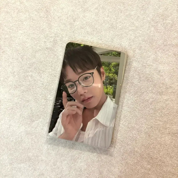 [BUNJANG] Park Jihoon FORMENT Glasses Photocard / 박지훈 포맨트 안경 포카