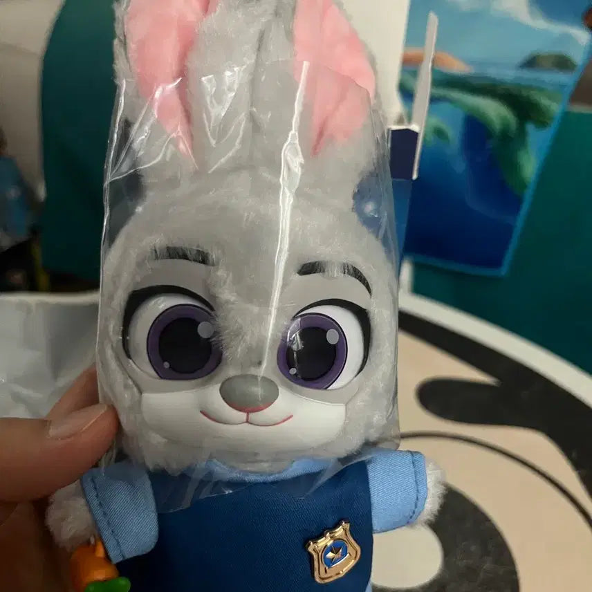 [BUNJANG] Pop Mart Zootopia Judy Hopps &amp; Nick Wilde "Fantastic Duo" Plush Keychain / 팝마트 주토피아 환상의콤비 인형키링 주디