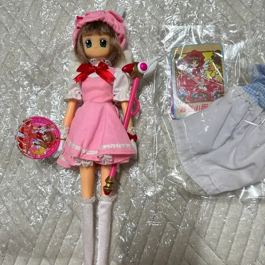 [BUNJANG] Cardcaptor Sakura Transformation Version Figure (Chinese Edition) / 카드캡터 사쿠라 인형 카드캡터체리 (중국판) 변신버전 피규어 애니인형 빈티비인형