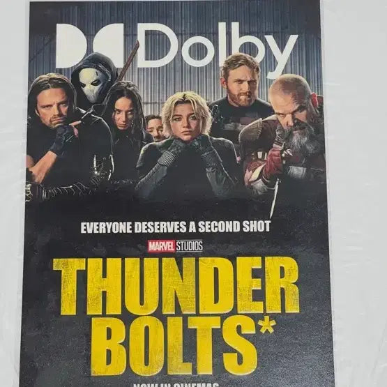 [BUNJANG] Thunderbolts Dolby Poster / 썬더볼츠 돌비 포스터