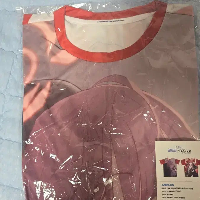 [BUNJANG] Blue Archive Aru Full Printing T-Shirt / 블루아카이브 아루 티셔츠