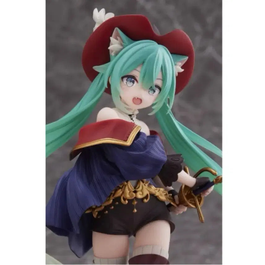 [BUNJANG] Hatsune Miku Wonderland Puss in Boots Figure / 미쿠 원더랜드 장화신은 고양이 피규어