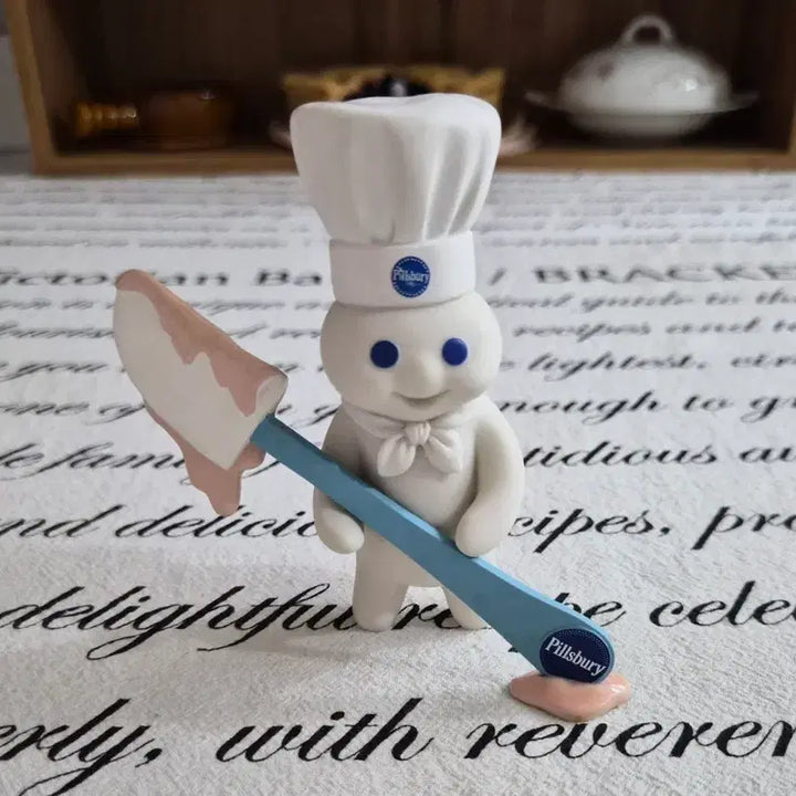 [BUNJANG] Pillsbury Doughboy Spatula Figure / 필스버리 스패출러 도우보이 피규어