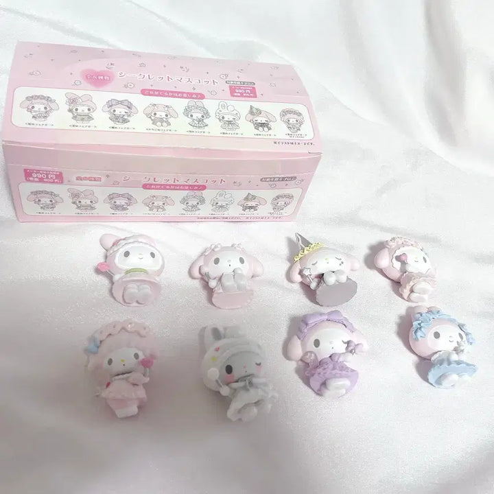 [BUNJANG] Sanrio My Melody 50th Anniversary Figure Set / 산리오 마이멜로디 50주년 애니버서리 피규어 세트 풀박스