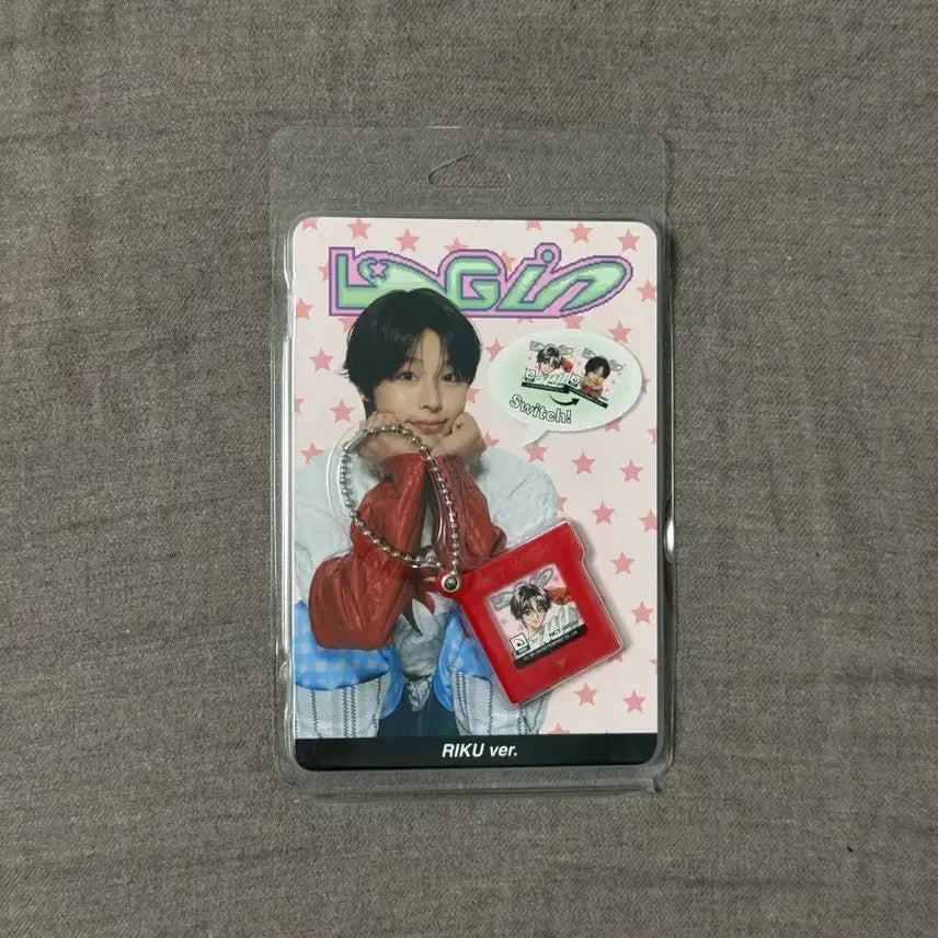 [BUNJANG] NCT WISH Riku Login Game Pack Keychain (Sealed) / 엔시티 위시 리쿠 로그인 게임팩 키링 미개봉