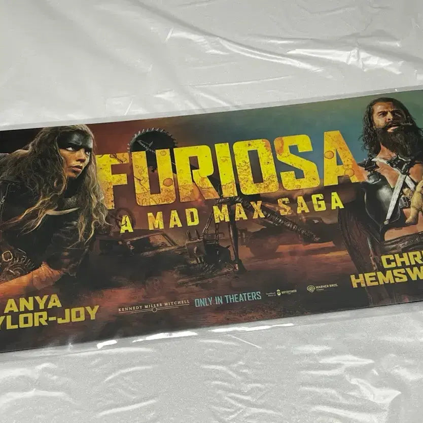 [BUNJANG] Furiosa: A Mad Max Saga IMAX Widescreen Poster / 퓨리오사 스크린엑스 와이드 포스터