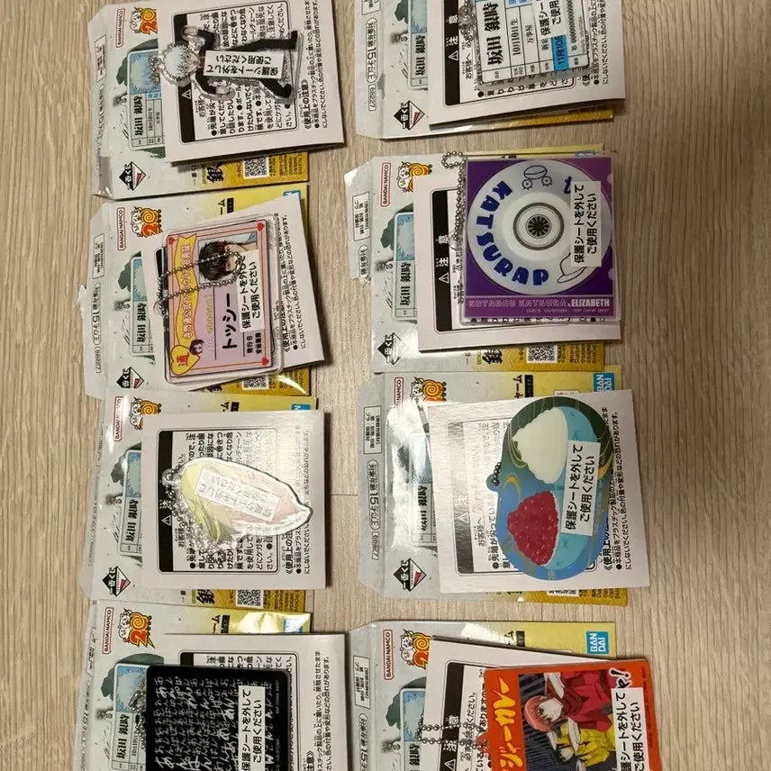 [BUNJANG] Gintama 20th Anniversary Lottery H Prize Full Set / 은혼 20주년 쿠지 H상 전종 일괄 판매