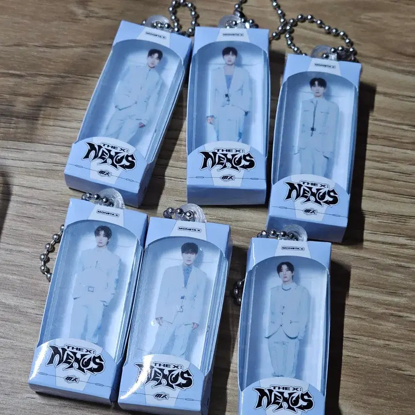 [BUNJANG] MONSTA X The Nexus Miniature Keyring / 몬스타엑스 콘서트 더엑스 넥서스 엠디 미니어쳐 키링 올클 양도