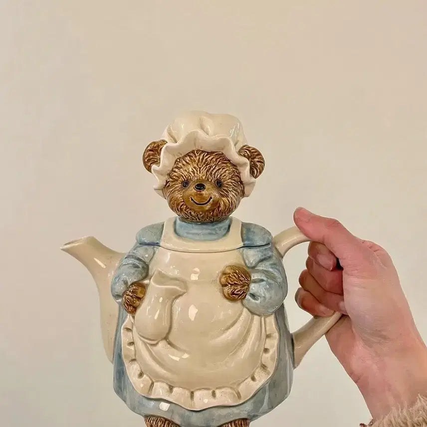 [BUNJANG] Vintage Otagiri Mother Bear Teapot / 빈티지 Otagiri 오타기리 엄마곰 티팟