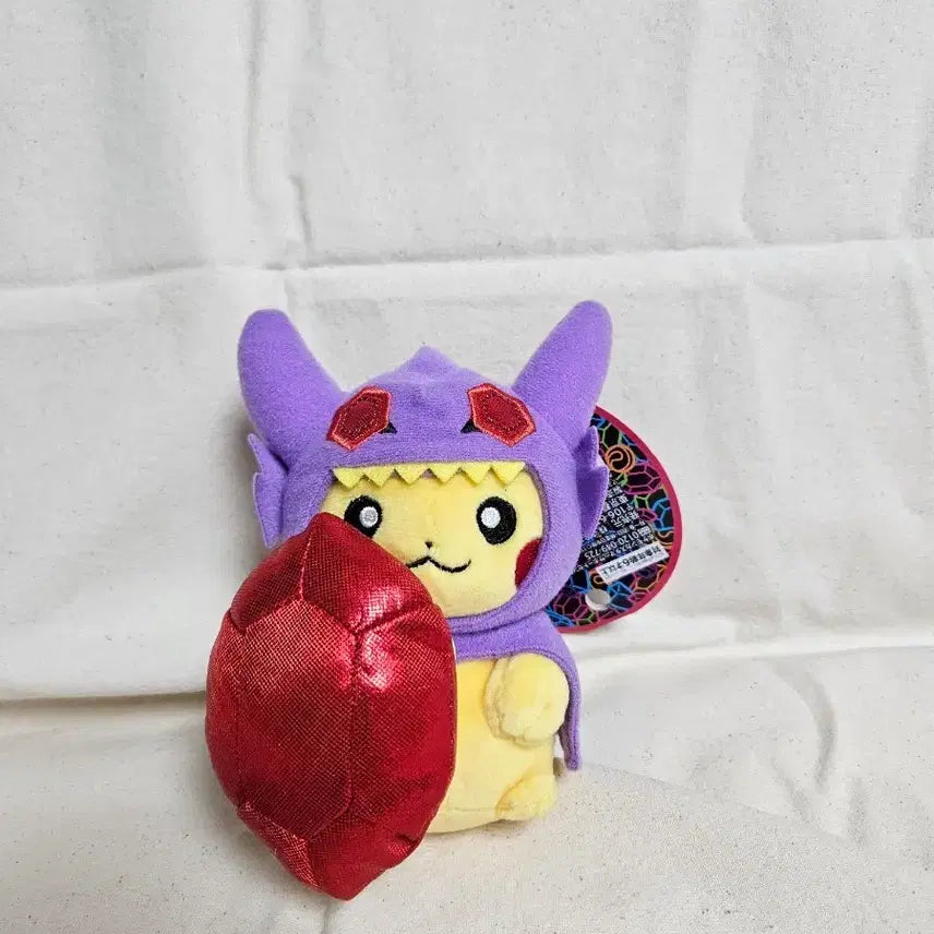 [BUNJANG] Pokemon Center Mega Banpresto Pikachu Plush Keychain / 포켓몬센터 메가 깜까미 판쵸 피카츄 인형 키링