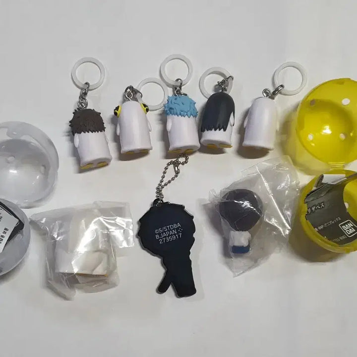 [BUNJANG] Gintama Mezushi Rubber Strap &amp; Machiboke Figure Set / 은혼 메지루시 긴토키 카구라 카츠라엘리자베스사카모토+히지카타 러버스트랩 + 신파치 엘리자베스 마치보케 피규어