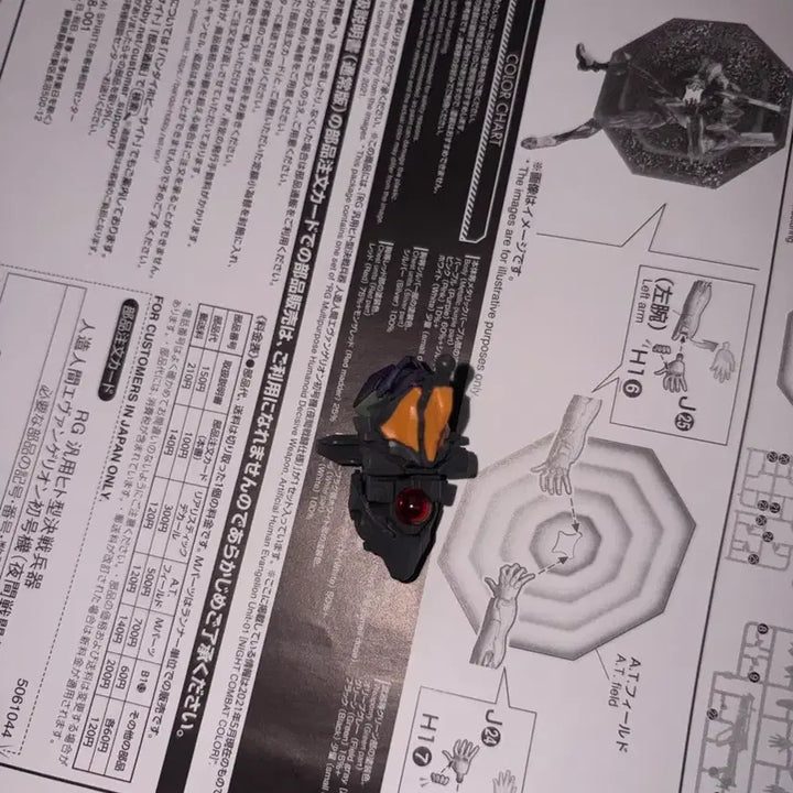 [BUNJANG] Bandai RG Evangelion Unit-01 Night Combat Specification Model Kit / 반다이 RG 에반게리온 초호기 야간전투사양 풀박스