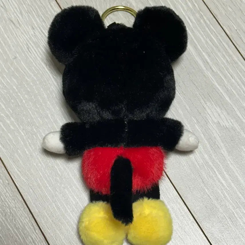 [BUNJANG] Mickey Mouse x Hello Kitty Plush Keychain / 미키마우스 헬로키티 인형 키링