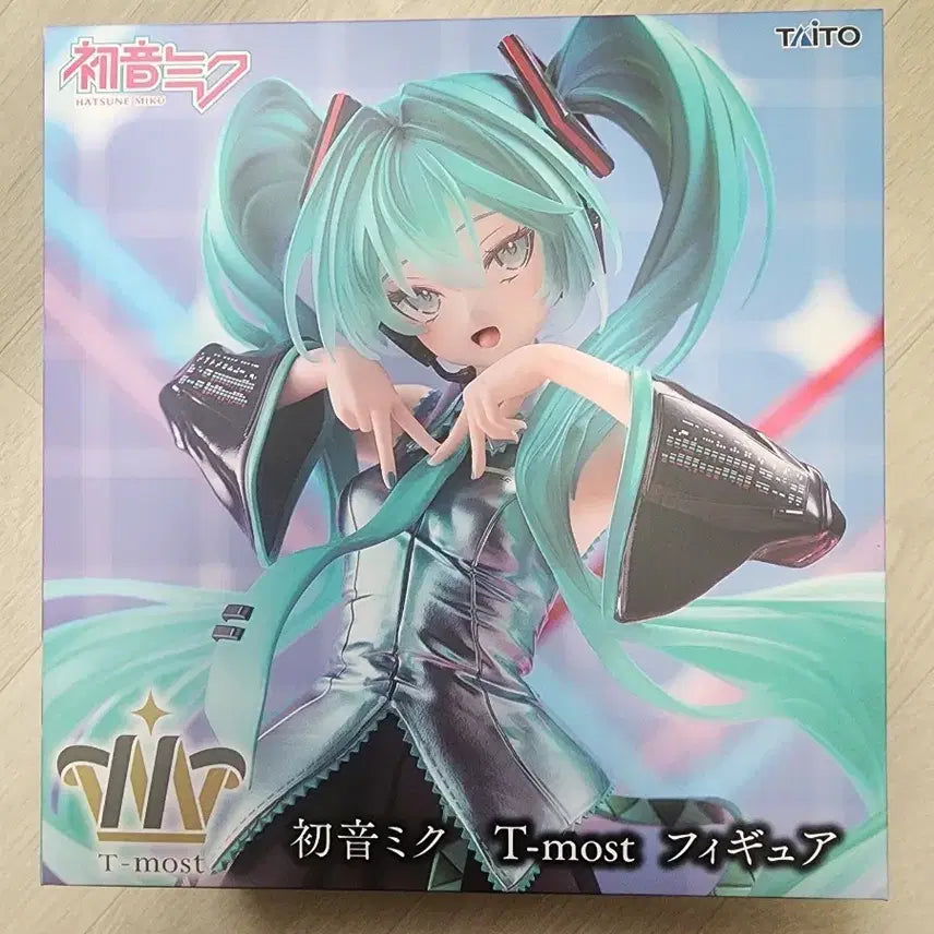 [BUNJANG] TAITO Hatsune Miku T-most Figure / TAITO 하츠네 미쿠 T-most 피규어