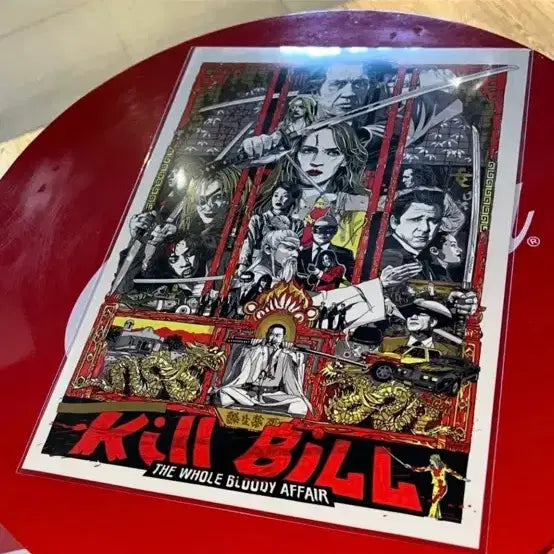 [BUNJANG] Kill Bill Evening Poster (Exclusive Box) / (전용박스)킬빌 이브닝 포스터