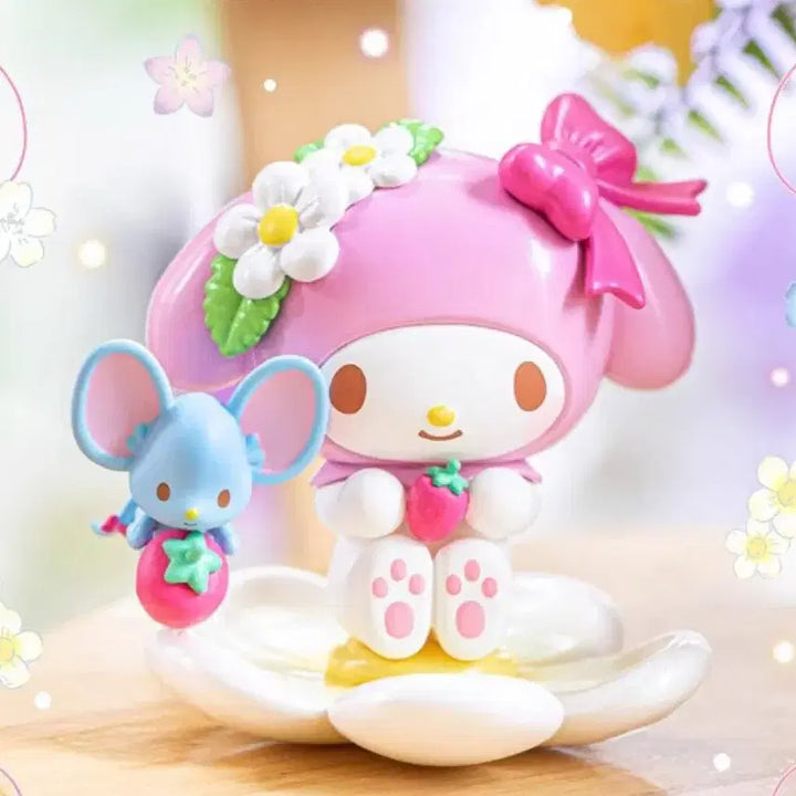 [BUNJANG] Sanrio My Melody Spring Flower Series Figure / 산리오 스프링 플라워 시리즈 마이멜로디 피규어