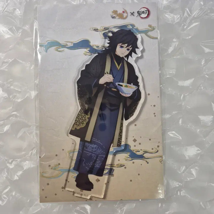 [BUNJANG] Demon Slayer Giyu Ramen Acrylic Stand (Sealed) / 귀멸의칼날 기유 택면 기유 라멘 아크릴 미개봉 새상품