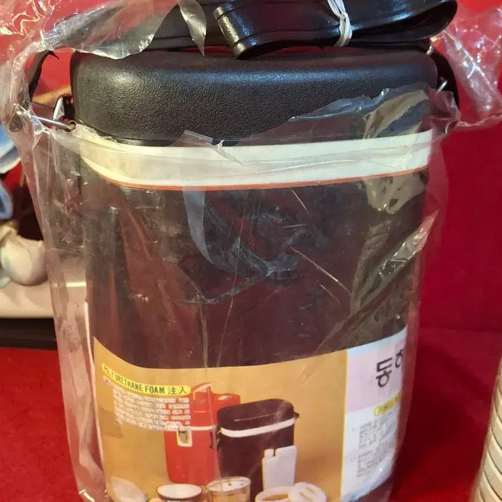 [BUNJANG] Vintage Insulated Rice Container and Water Bottle Set / 옛날 보온밥통과 보온물통
