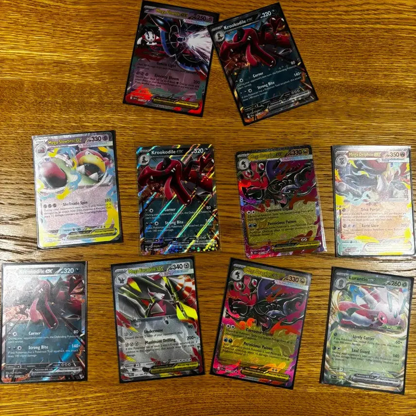 [BUNJANG] Pokemon Trading Cards Bundle Set (42 Cards) / 포켓몬카드 rr카드 일괄판매 합니다. 총 42장됩니다.